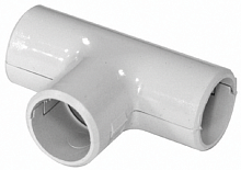 Тройник разборный ПВХ Ruvinil Д=20 IP40 серый  картинка